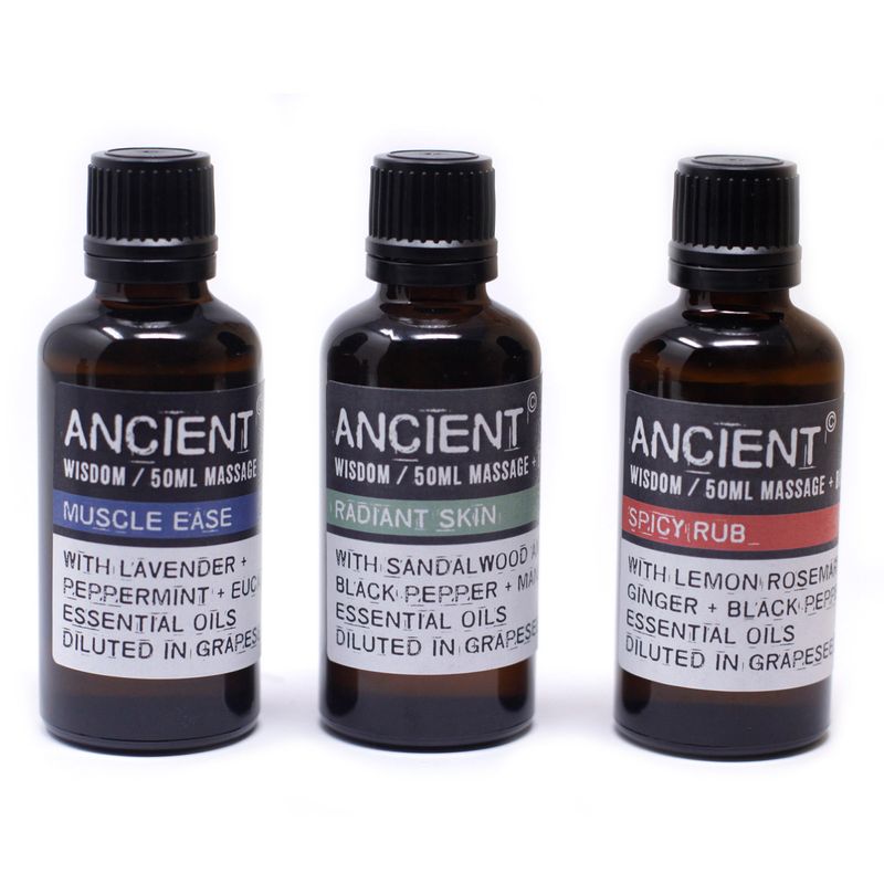 Aceite de Masaje 50ml - Cálido y edificante