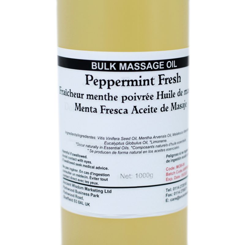 Aceite de Masaje 1kg - Menta Fresca