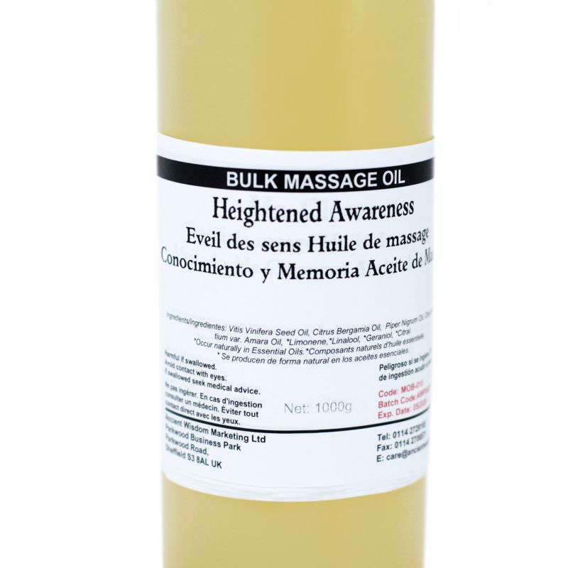 Aceite de Masaje 1kg - Conocimiento y Memoria