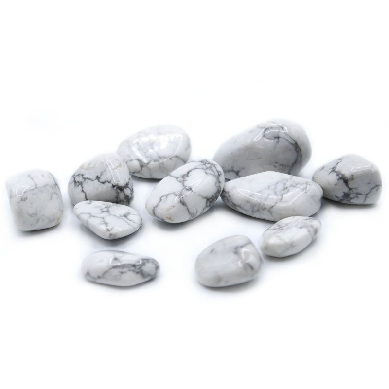 L Tumble Stones - Howlita