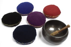 Cojín de terciopelo para Cuenco Tibetano - 11cm