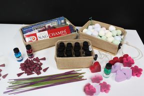 Caja de Regalo Plana de Tamaño de Incienso de 22 x 12 x 6 cm