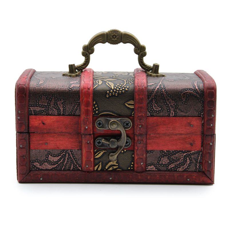 Lrg Caja Colonial - Panel Dorado