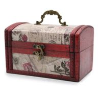 Juegos de 2 cajas coloniales - Rose Design