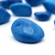 L Tumble Stones - Howlite Azul