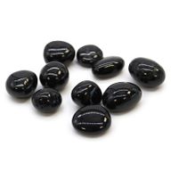 L Tumble Stones - Tourmalina Negra