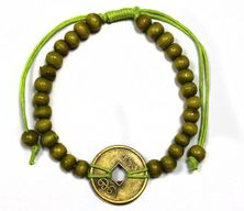 Pulseras Feng Shui - Azul Verde
