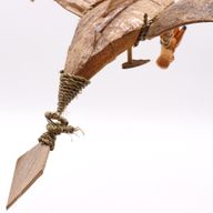 Dragón Volador Natural 37cm