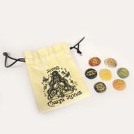 Conjunto de Chakras de Piedras Pequeñas (Forma Redondeada)