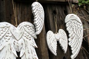 Ala de ángel hecha a mano - 30cm