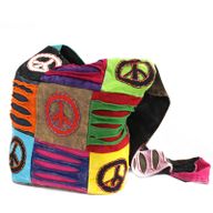 Bolso Étnico Estilo Hippie - Teal / Om