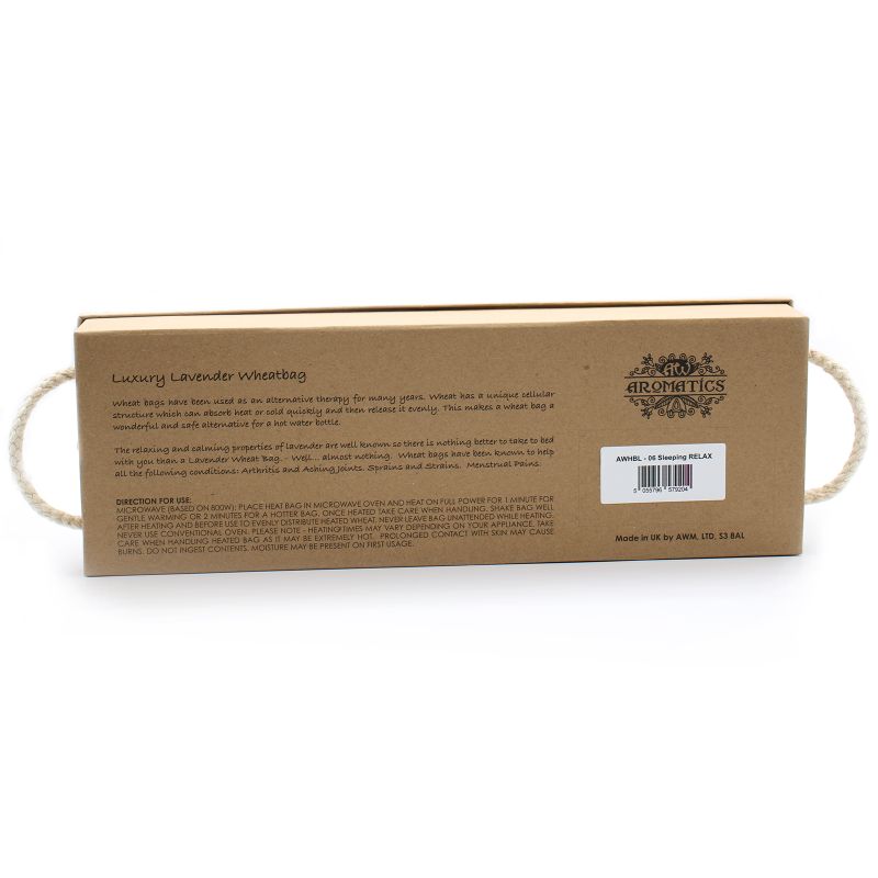 Bolsa de trigo en caja de regalo - dormir RELAX