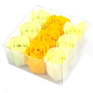 Set de 9 flores de Jabón - rosas primavera
