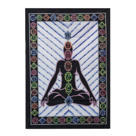 Arte de Pared de Algodón - Buda Chakra