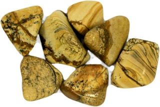 24x L Tumble Stones - Piedra del desierto Kalahari