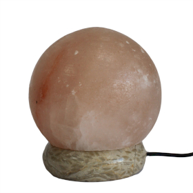 Lámpara de sal de bola USB de calidad - 8 cm