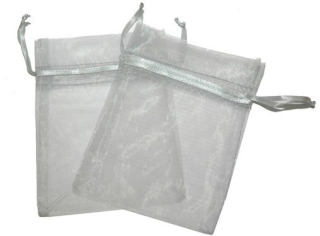 Bolsa de Organza - Gris