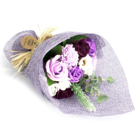 Ramo Flores de Jabón - púrpura