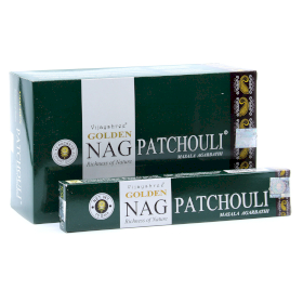 15g Incienso Dorado Nag - Patchouli