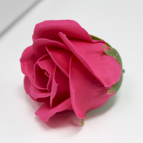 Flor de manualidades deco mediana - Rosa