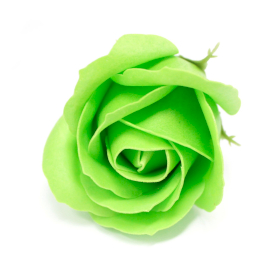 Flor de manualidades deco mediana - verde