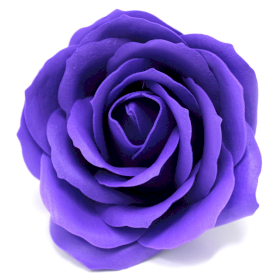 Flor de manualidades deco grande - violeta