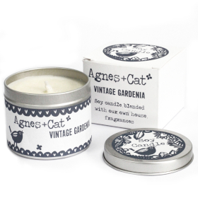 Velas en Lata - Vintage Gardenia