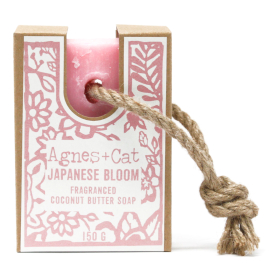 Jabón con Cordón - Flor de Japón