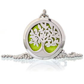 Collar difusor de aromaterapia 30mm - Árbol de la vida