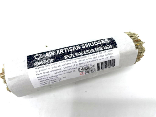 Atado de Hierba - Salvia Blanca y Salvia Azul 10cm