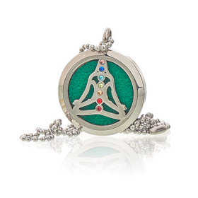 Collar de Joyería de Aromaterapia - Yoga Chakra - 30mm