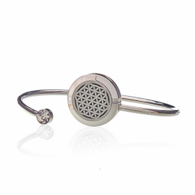 Pulsera de Cadena de Aromaterapia - Flor de la vida - 20mm
