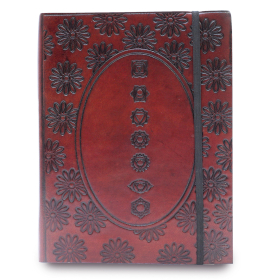 Cuaderno mediana con elástico - Chakra Mandala