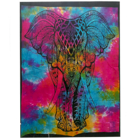 Arte de pared de algodón - Elefante