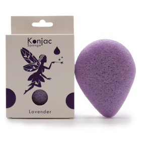 Esponja Facial Konjac - Lavanda - Calmante