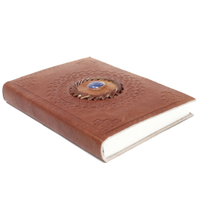 Cuaderno de cuero Lapizlazuli (17x12 cm)
