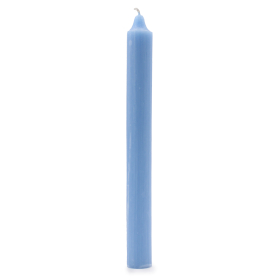 10x Velas a granel de color sólido - Azul marino rústico - Paquete de 10