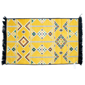 Alfombra Kilim 125x80 cm - Amarillo