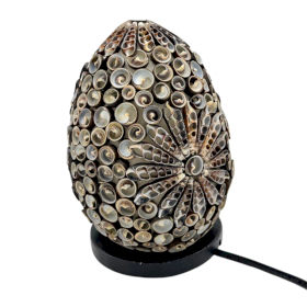 Lámpara Boho Sea Shell - Chocolate Twist Ovalada - 15cm