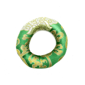 Cojín de aro de 10 cm (para cuenco tibetano de 12-14 cm) - Verde