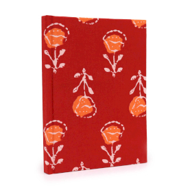 Cuadernos con encuadernación de algodón 20x15cm - 96 páginas - Rosas