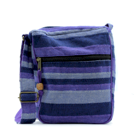 Bolso Bandolera Nepal (Correa Ajustable) -  Azul de las Profundidades del Mar