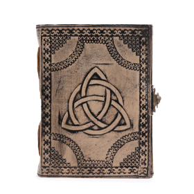 Cuaderno Esotérico Truetra de Círculo - Vintage con Borde de Costura