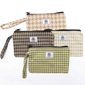 Bolsitas y lazos blandos y naturales para regalo - (Aleatorio) -20x13cm