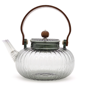 Tetera con Infusor de Vidrio - Carbón Nacarado - 950ml