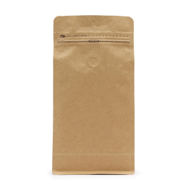 10x Bolsa de Café Mediana con Ventana - 13.5x26.5cm (500gm)