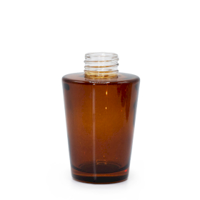 Botella de difusor de varillas en forma de jarrón de 100 ml  - Ámbar