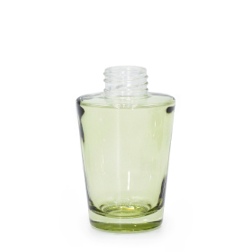 Botella de difusor de varillas en forma de jarrón de 100 ml  - Verde ahumado