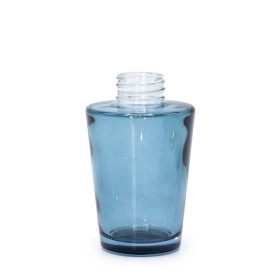 Botella de difusor de varillas en forma de jarrón de 100 ml  - Azul ahumado
