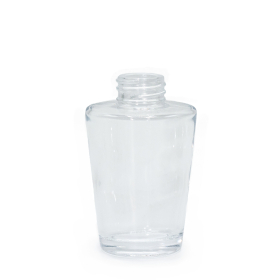 Botella de difusor de varillas en forma de jarrón de 100 ml  - Transparente